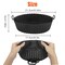 2 Pcs Air Fryer Silicone Pot Baskets Liners Non-Stick Safe Oven Baking Tray Mats
